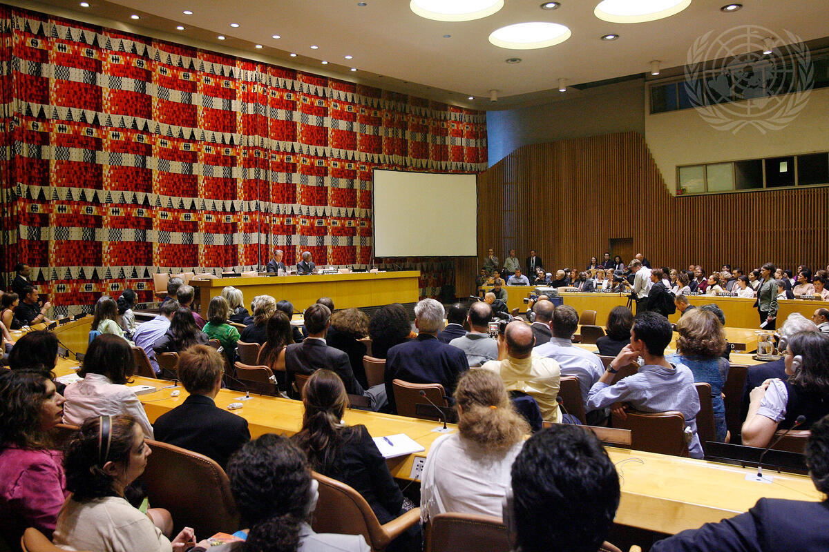 Special Event on Global Warming Held at United Nations Headquarters ...