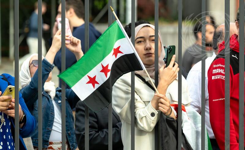 New Syrian Flag Raised at United Nations Headquarters