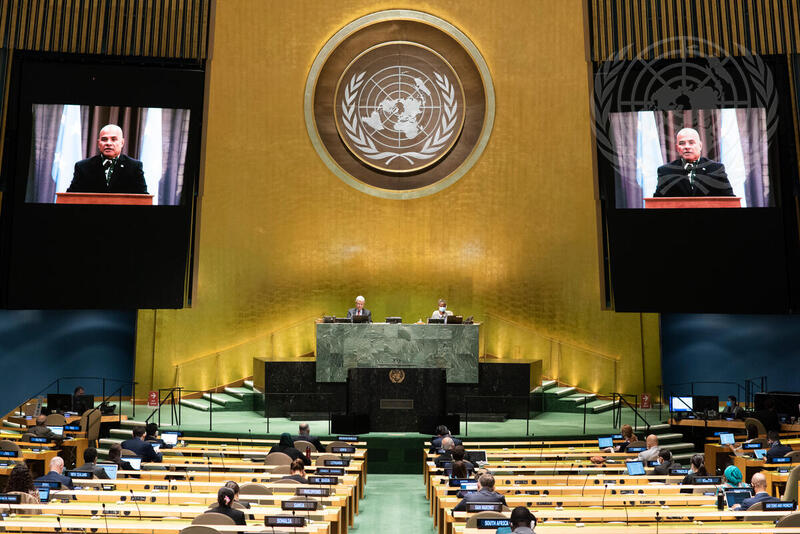 President of Federated States of Micronesia Addresses General Assembly Debate