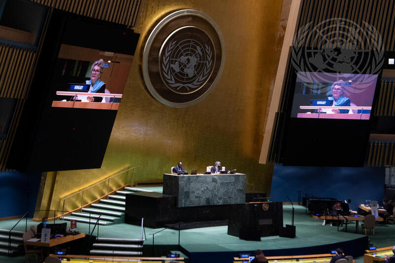 General Assembly Resumes High-level Meeting to Commemorate 75th Anniversary of United Nations