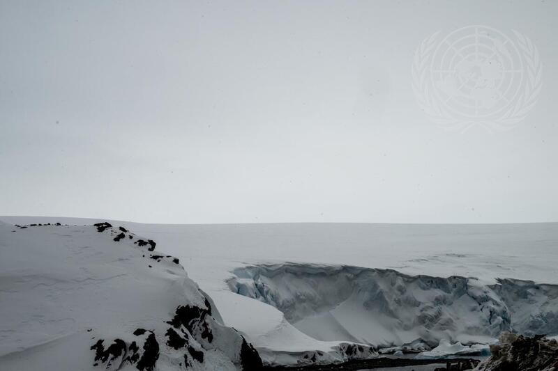 View of Antarctica