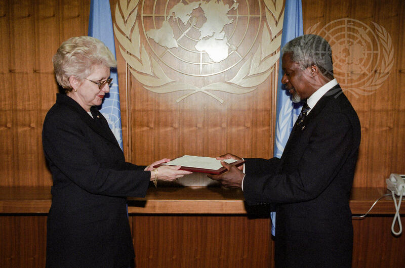 New Permanent Representative of Mexico Presents Credentials | UN Photo