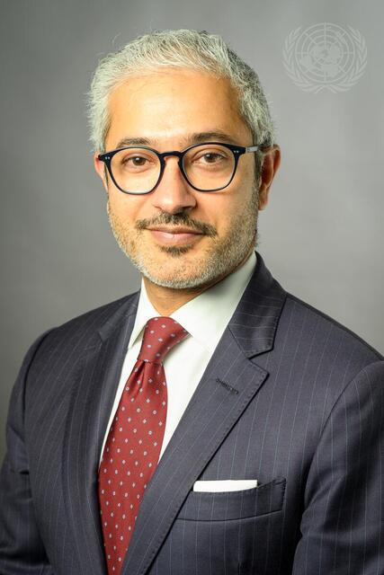 Portrait of Permanent Representative of United Arab Emirates