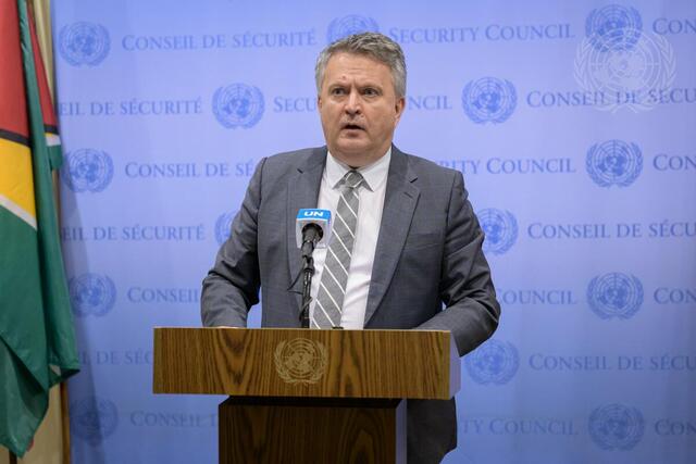 Permanent Representative of Ukraine Briefs Press Ahead of Security Council Meeting