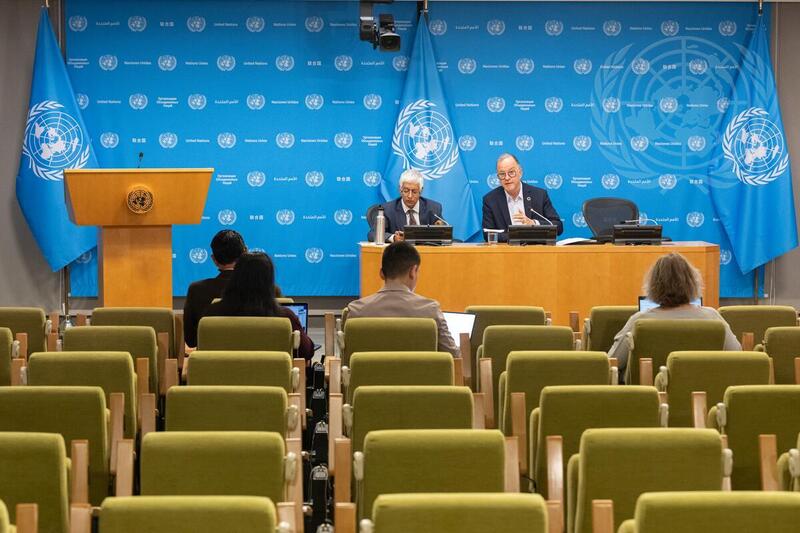 UNICEF Deputy Executive Director for Humanitarian Action and Supply Operations Briefs Press
