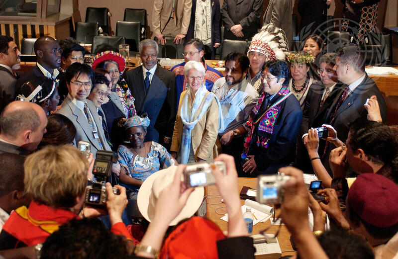 Third Session Of Permanent Forum On Indigenous Issues Un Photo 7745