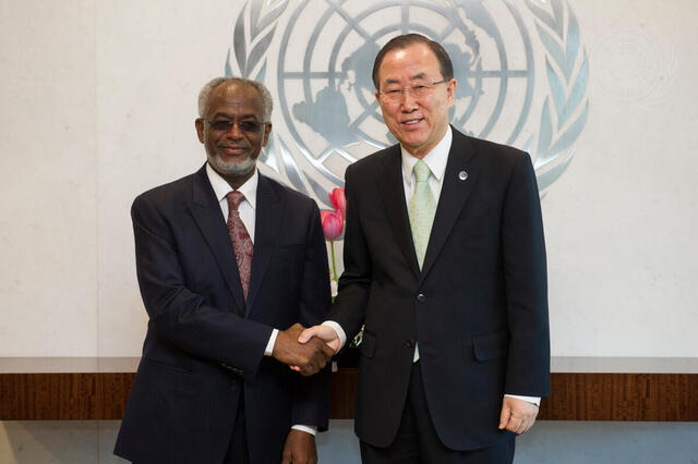 Secretary-General Meets Foreign Minister of Sudan