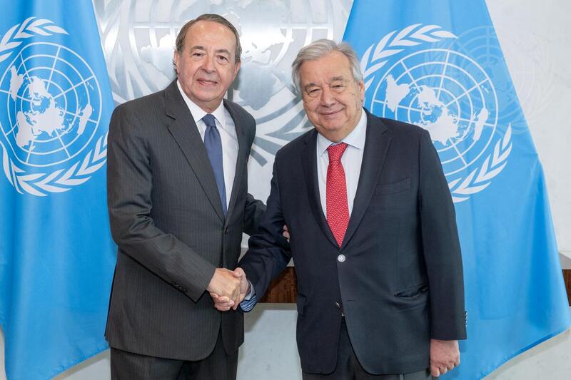 Secretary-General Meets with Luis Ayala