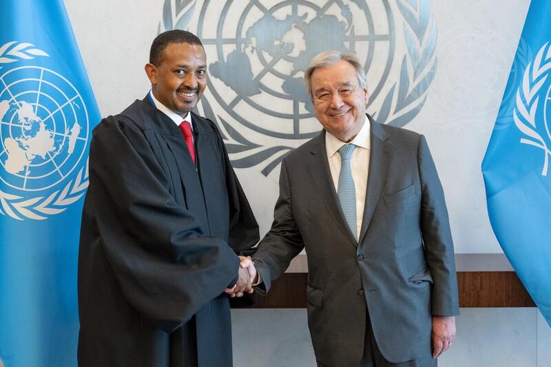 Swearing-in Ceremony for Judges of UN Appeals Tribunal and UN Dispute Tribunal