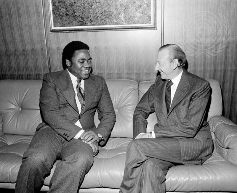 Foreign Minister of Zambia Meets with Secretary-General