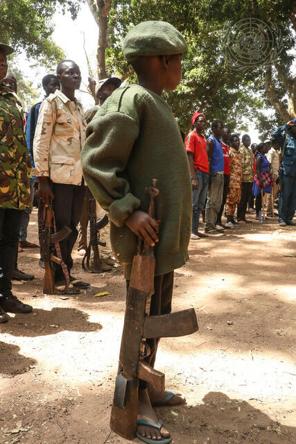 UNMISS Welcomes Release of Hundreds of Former Child Soldiers in Yambio