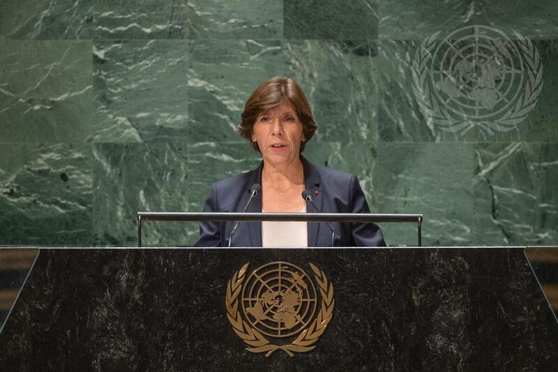 Foreign Minister of France Addresses 78th Session of General Assembly Debate