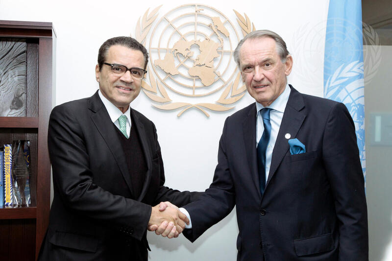 Deputy Secretary-General Meets Head of Lower House of Brazilian National Congress