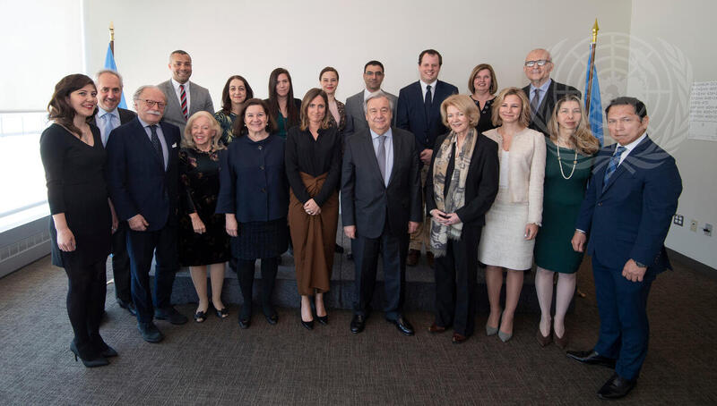 Secretary-General Meets with Executive Committee of UNCA