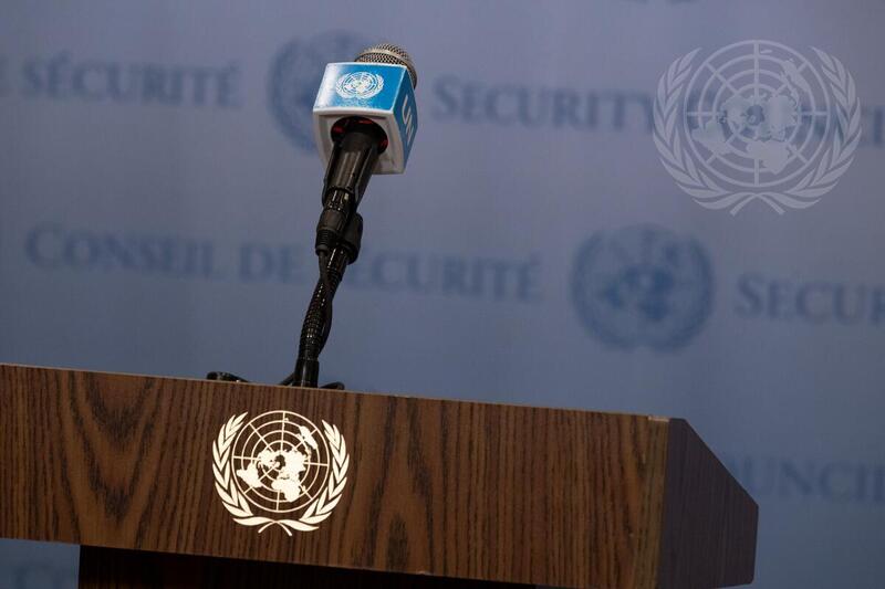 Press Briefing Area Outside Security Council