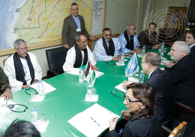 Secretary-General Meets Head of Polisario Front