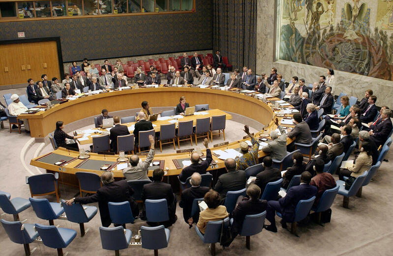 SECURITY COUNCIL ADOPTS RESOLUTION 1564 (2004) | UN Photo