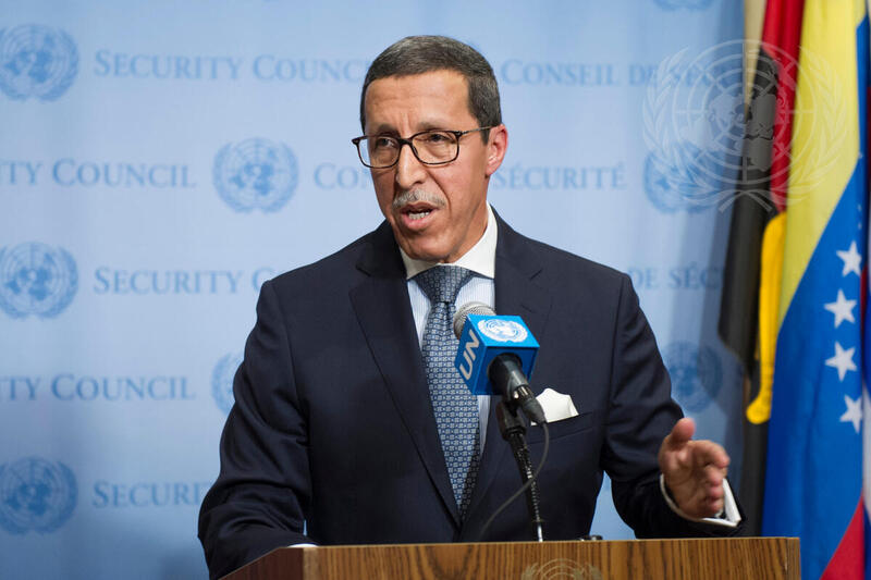Morroco Briefs the Press Following Security Council Meeting on MINURSO