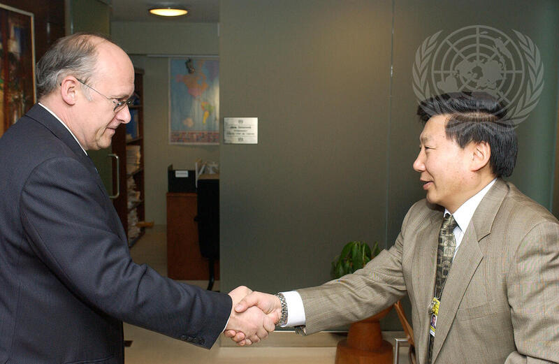 President of General Assembly Meets with Permanent Representative of Mongolia