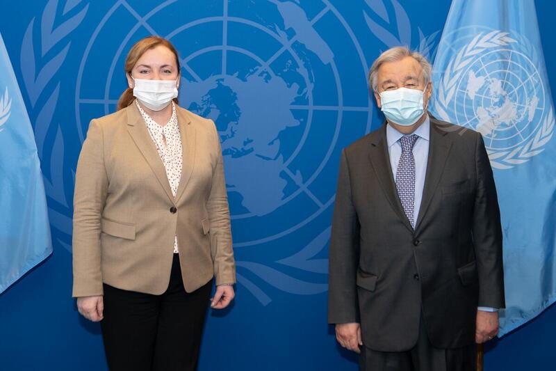 Secretary-General Meets with Head of the UN Regional Centre for Preventive Diplomacy for Central Asia