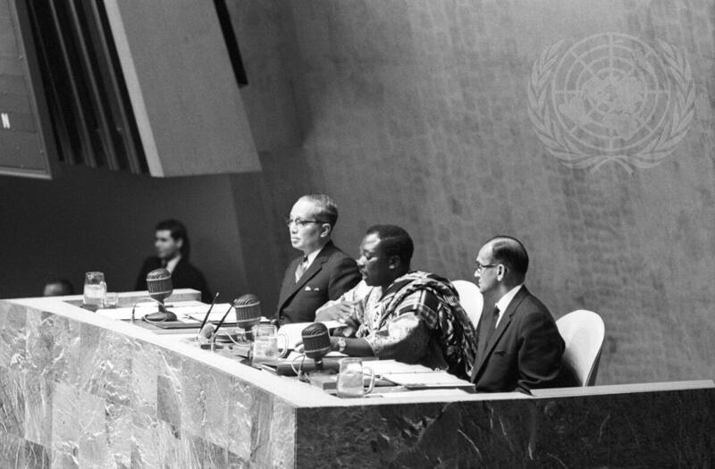 Twentieth Session of United Nations General Assembly Opens