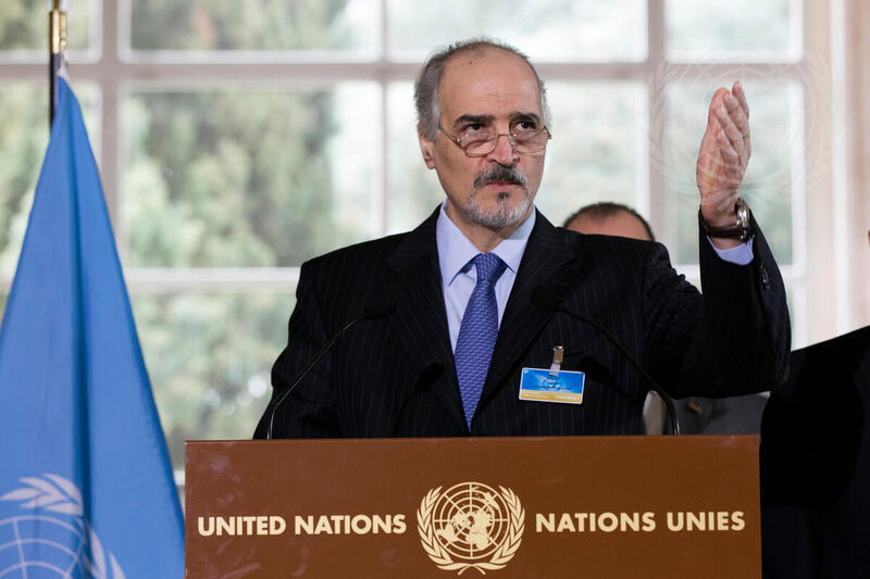 Syrian Representative Briefs Press on Intra-Syrian Talks in Geneva