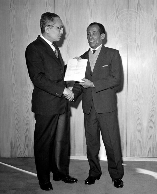 First Permanent Representative of Zanzibar to United Nations Presents Credentials