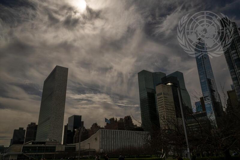 Solar Eclipse at UN Headquarters