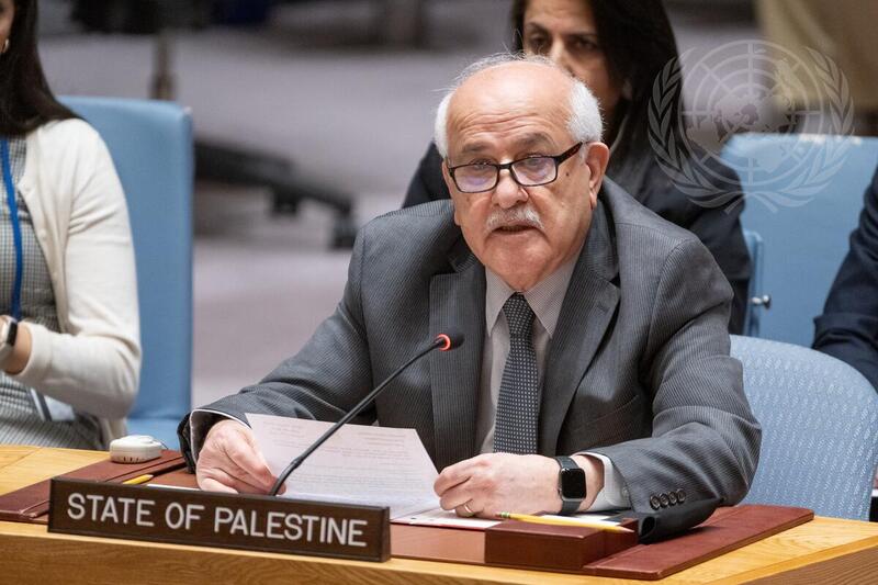 Security Council Meets on Situation in Middle East, Including Palestinian Question