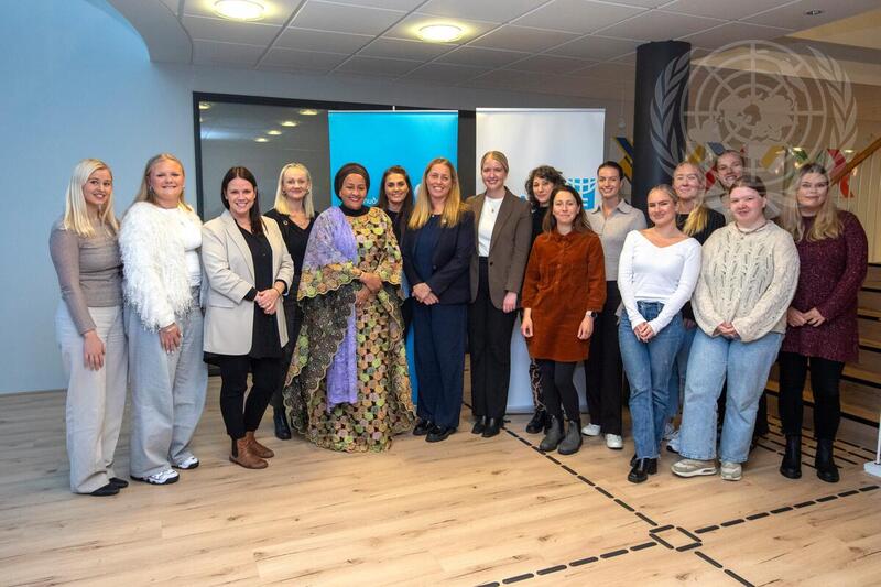 Deputy Secretary-General Meets with Representatives from UN National Committees in Reykjavik