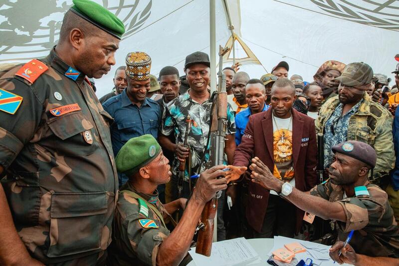 MONUSCO and Congolese Partners Enact Disarmament Programme of Militia in Ituri Province