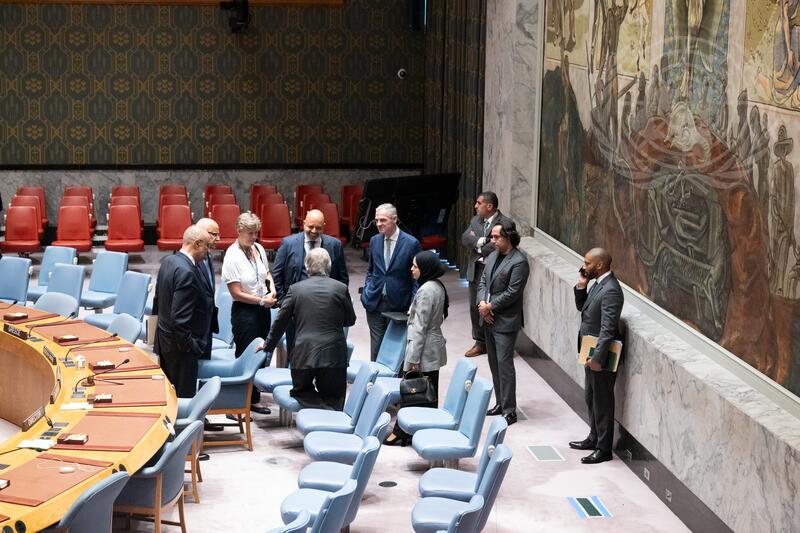 Security Council Meets on Maintenance of International Peace and Security