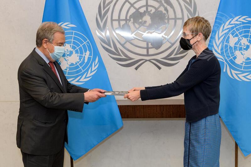 Permanent Observer of International Federation of Red Cross and Red Crescent Societies Presents Credentials