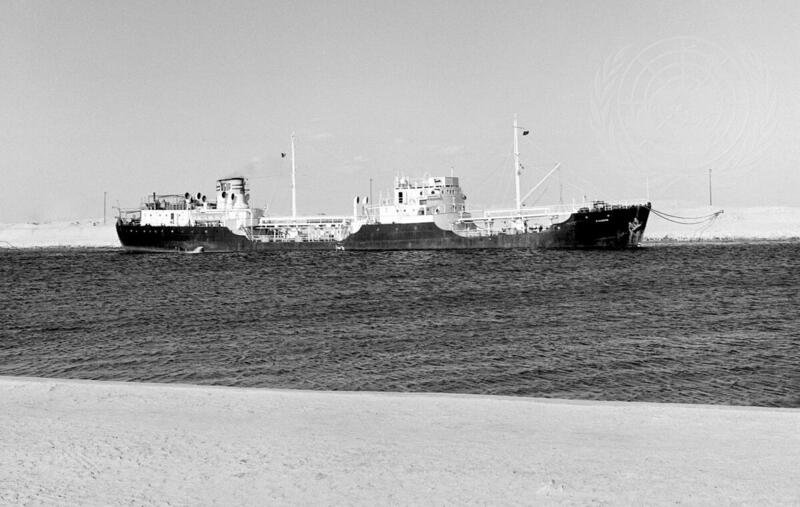 Salvage Work in the Suez Canal