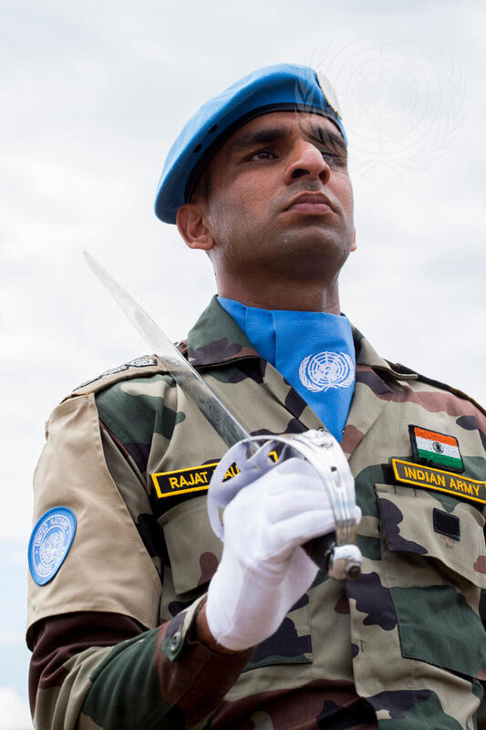 UNMISS Peacekeepers Attend Memorial Service in Bor