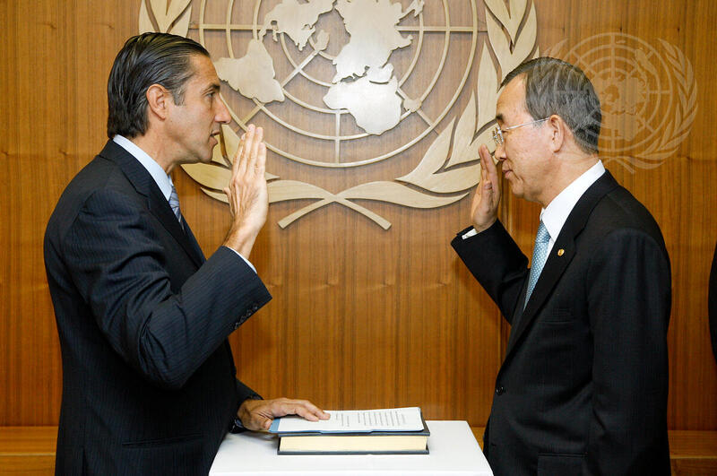 Secretary-General Swears in ASG for Political Affairs