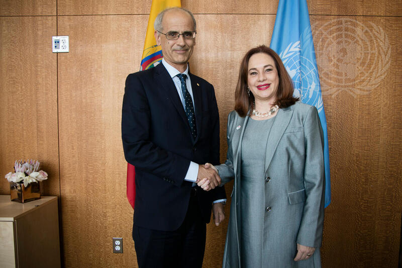 President of General Assembly Meets Prime Minister of Andorra