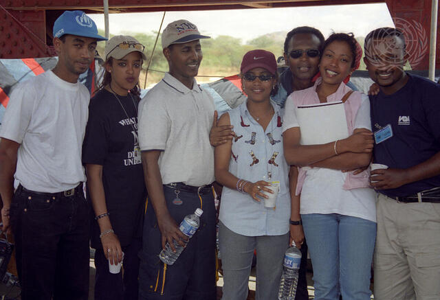 UN Day Celebrations at Ethiopian/Eritrean Bridge