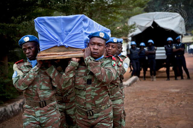 Ceremony for Fallen Peacekeepers of MINUSMA