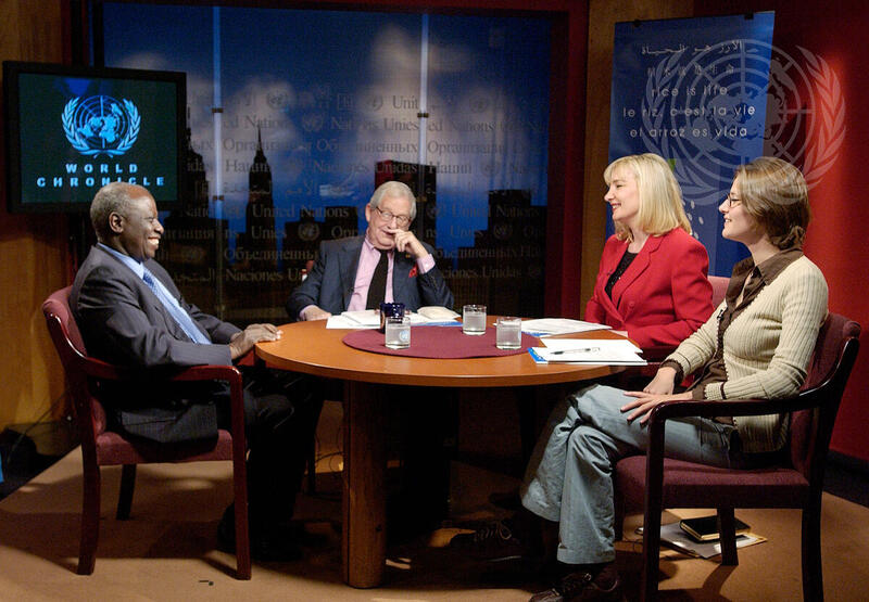 Director-General for FAO Guest on World Chronicle