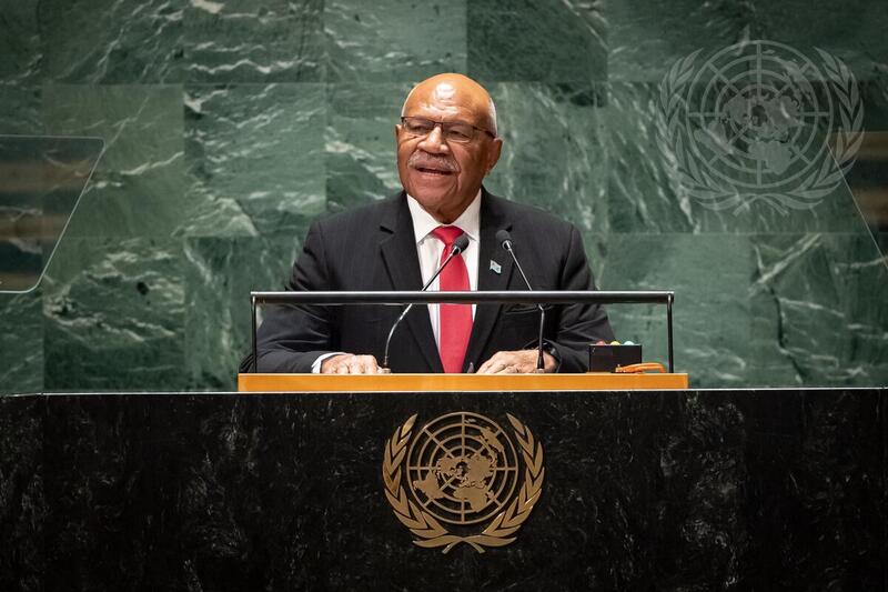 Prime Minister of Fiji Addresses 78th Session of General Assembly Debate