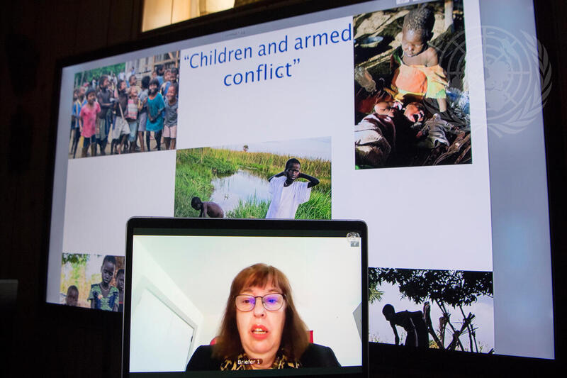 Security Council Members Hold Open Videoconference in Connection with Children and Armed Conflict