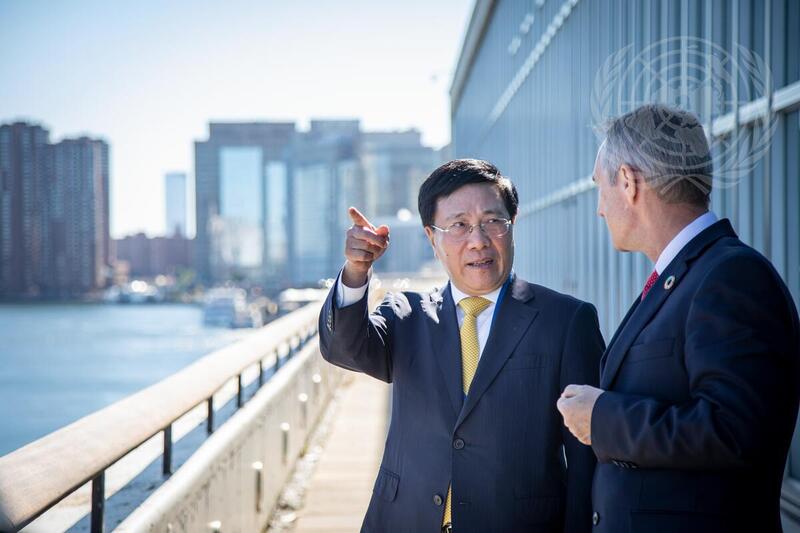 President of General Assembly Meets with Deputy Prime Minister of Viet Nam