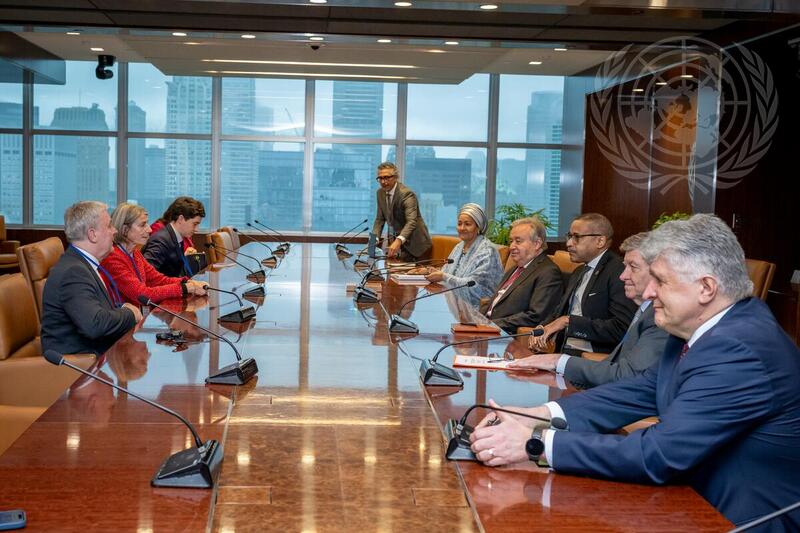 Secretary-General Meets with Foreign Affairs Committee of National Assembly of France