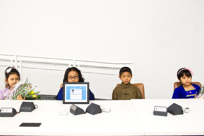 Myanmar Opposition Leader Meets Members of UN Myanmar Club