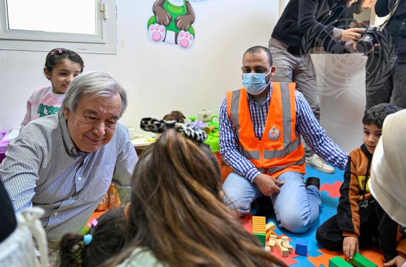 Secretary-General Visits Hospital in Egypt