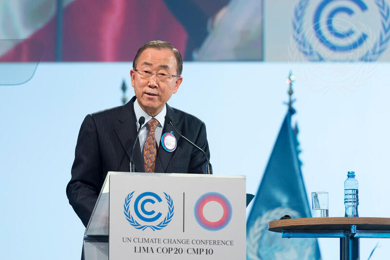 Secretary-General Addresses Lima Climate Action High-level Meeting
