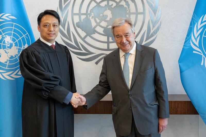 Swearing-in Ceremony for Judges of UN Appeals Tribunal and UN Dispute Tribunal