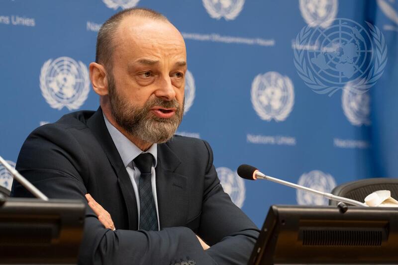 UNICEF Director of Office of Emergency Programmes Briefs Press