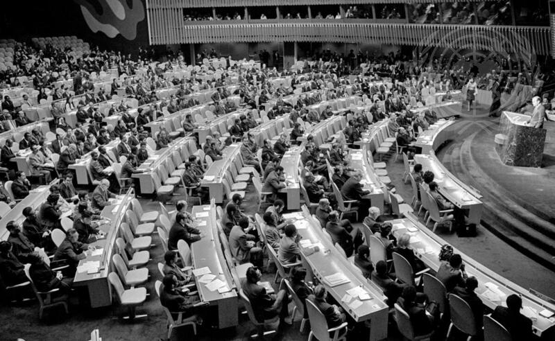 Delegation of the People's Republic of China Seated in General Assembly ...